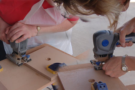 DIY Divas use the new Dremel TRIO