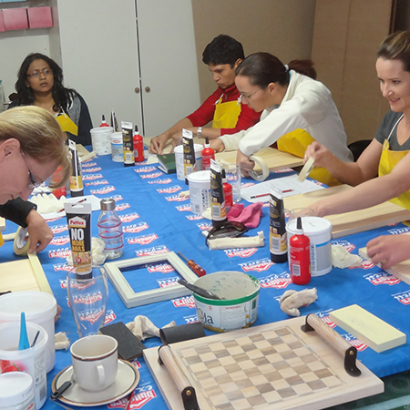 DIY Divas Painting Techniques Workshops in randburg ridge johannesburg